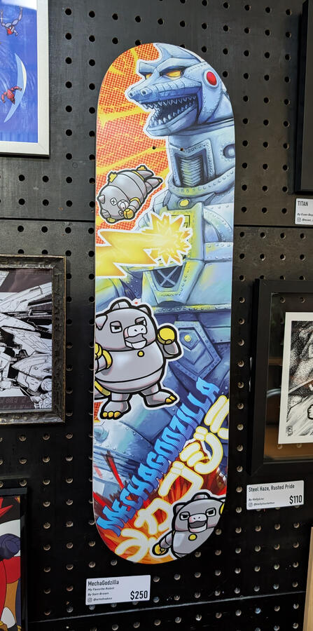 MechaGodzilla ($250) My Favorite Robot by Sam Brown - @artofnakoo