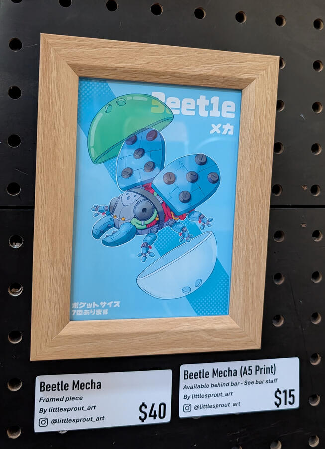 Beetle Mecha ($40) by littlesprout_art - @littlesprout_art
