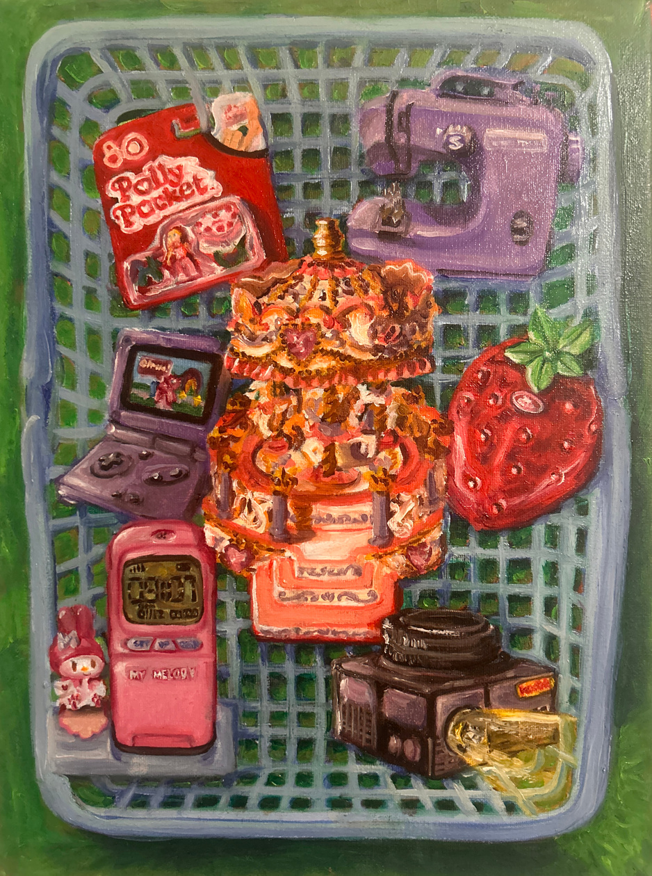 Add to Cart ($180) A3 oil painting by Print Studio 33